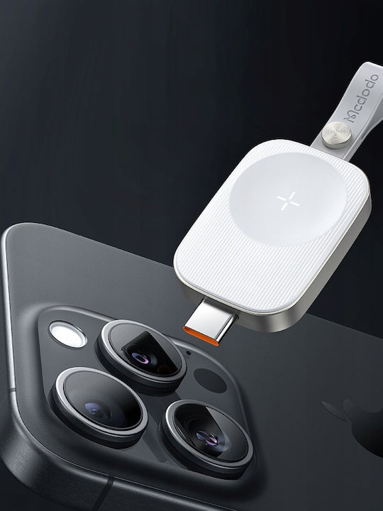 Mcdodo Usb-c Индуктивно Зарядно за Apple Watch 8 9 Se Ultra Каишка