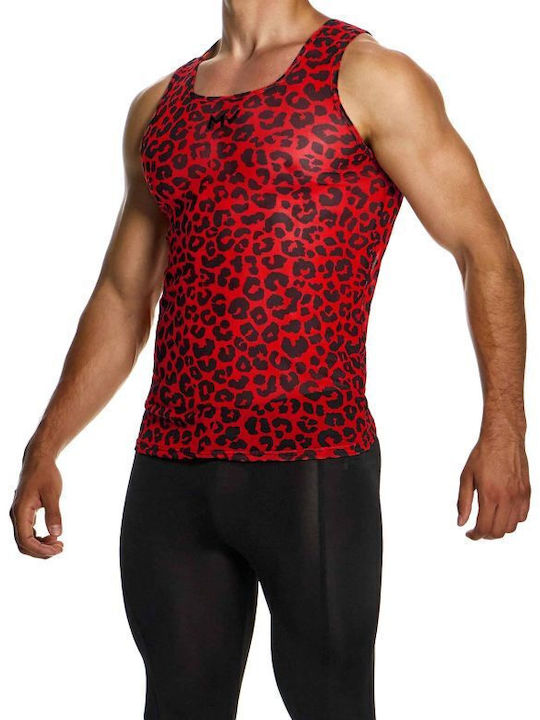 Modus Vivendi Men's Sleeveless Blouse Red