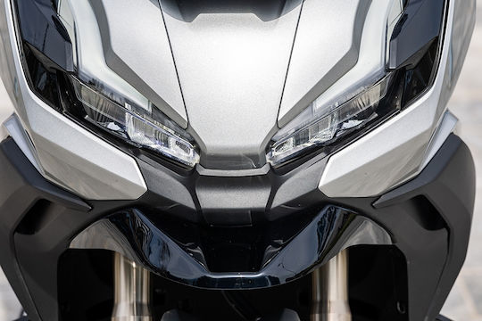 Moto Discovery Vorderradkotflügel Motorrad Silber 1Stück