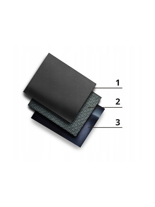Zagatto Natural Black Leather Wallet Zg-n4-f2 Men's