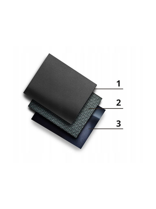Zagatto Natural Black Leather Wallet Zg-n4-f7 Men's