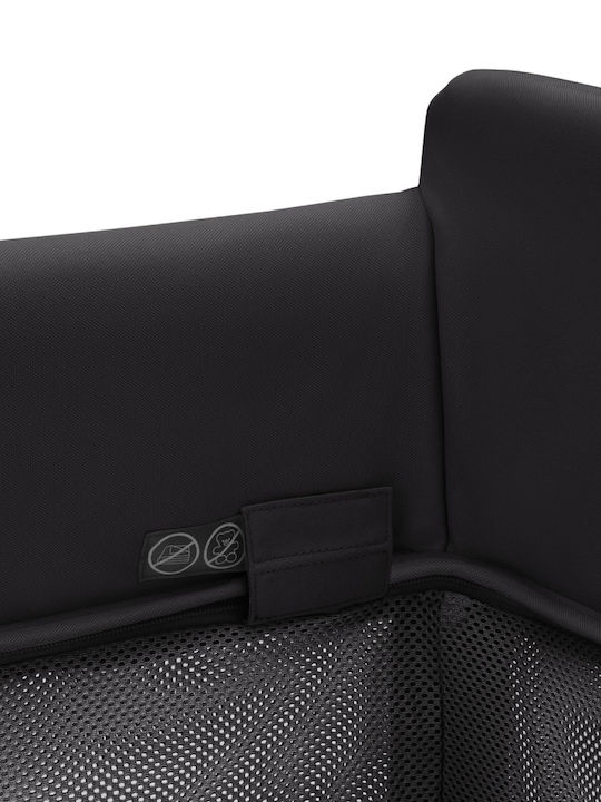 Bugaboo Παρκοκρέβατο με Στρώμα Μαύρο 98cm