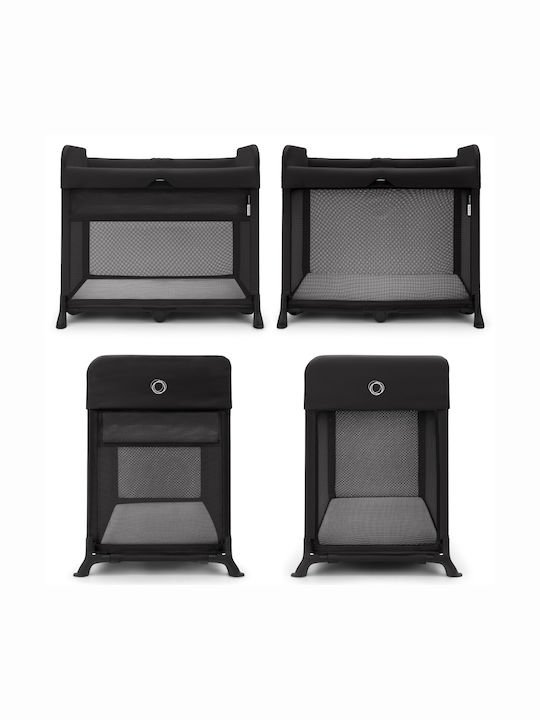Bugaboo Παρκοκρέβατο με Στρώμα Μαύρο 98cm