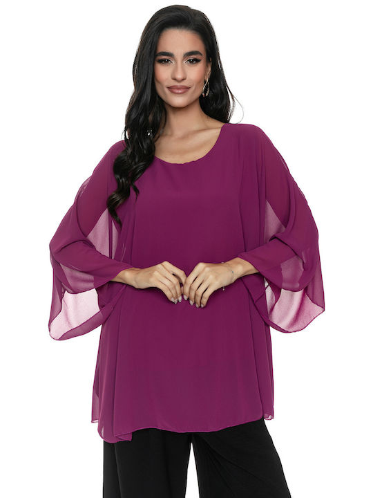 RichgirlBoudoir Women's Blouse Purple