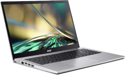 Acer Aspire 3 A315-59-39M9 15.6" FHD (i5-1235U/16GB/1TB SSD/Fără OS) Pure Silver (Tastatură BG)