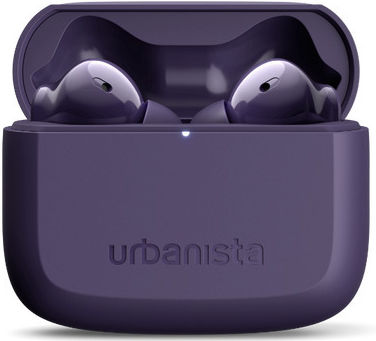 Urbanista Palo Alto In-ear Bluetooth Handsfree Ακουστικά με Αντοχή στον Ιδρώτα και Θήκη Φόρτισης Dusk Purple