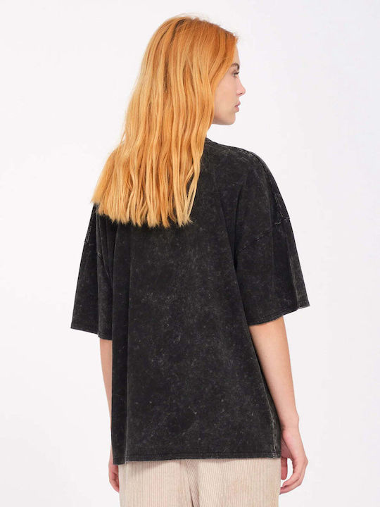 Voltrip Γυναικείο Oversized T-shirt Black