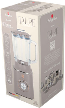 Berlinger Haus Μπλέντερ με Γυάλινη Κανάτα 1.5 lt 1000W Γκρι BH-9496