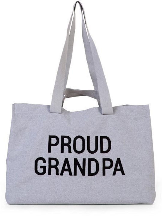 Чанта Childhome Proud Grandpa в сиво