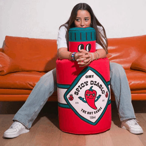 Надуваема подова възглавница Omy Spicy Diablo Надуваема подова възглавница Omy Spicy Diablo