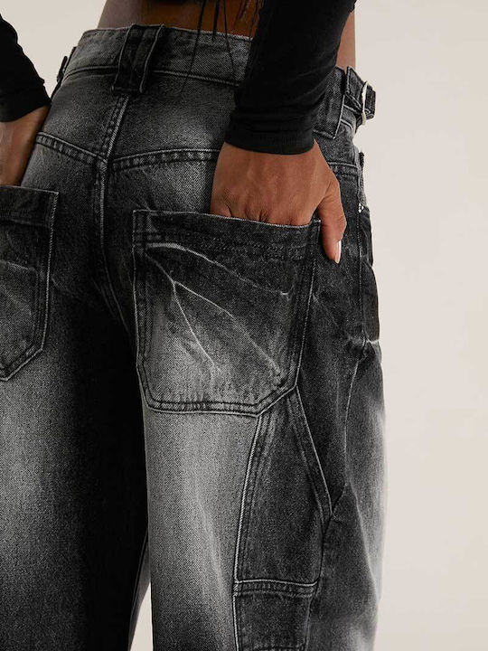Damenjeans in Entspannter Passform Black