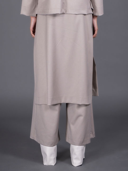 Dama Tesatura Pantaloni Bej