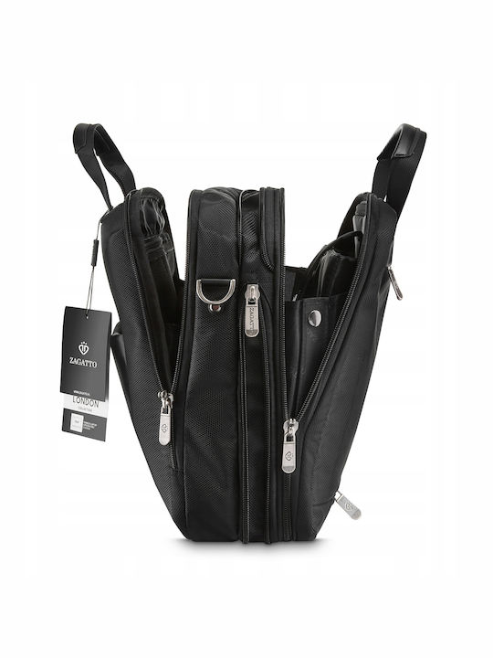 Zagatto Geantă Pentru Laptop 15.6" În Culoare Neagră ZG109