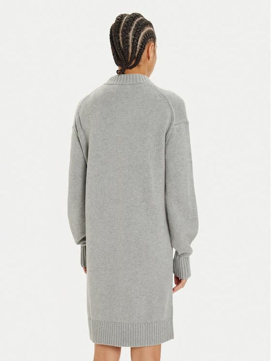 Calvin Klein Knitted Dress All Day Gray