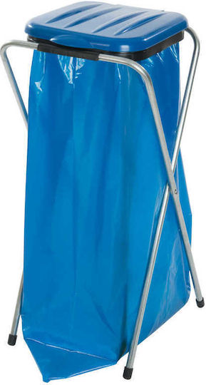 Blue Catering Stand Holder 120l Garbage Bags Waste