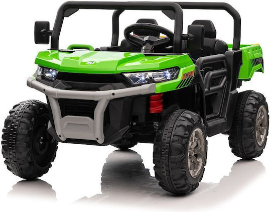 Kids Electric Car Two Seater with Remote Control Green