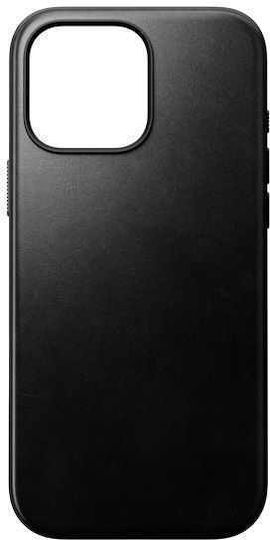 Nomad Modern Horween Umschlag Rückseite Leder 0.75mm Schwarz (iPhone 17 Pro Max / iPhone 17 Pro / iPhone 16 Pro Max)