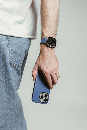 Nomad Sport Задна корица Метал / Силикон / Пластмаса 1мм Син (iPhone 5/5s/SE)