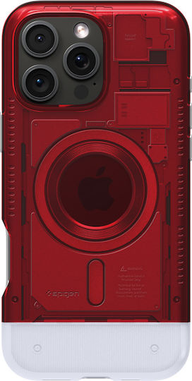 Spigen Classic C1 Umschlag Rückseite Silikon Ruby (iPhone 17 Pro / iPhone 16 Pro)