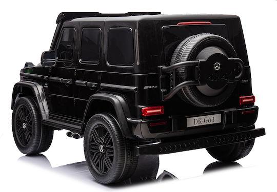 Mercedes Benz G63 AMG Διθέσιο με Τηλεκοντρόλ Licensed 24 Volt Μαύρο για 3+ Ετών