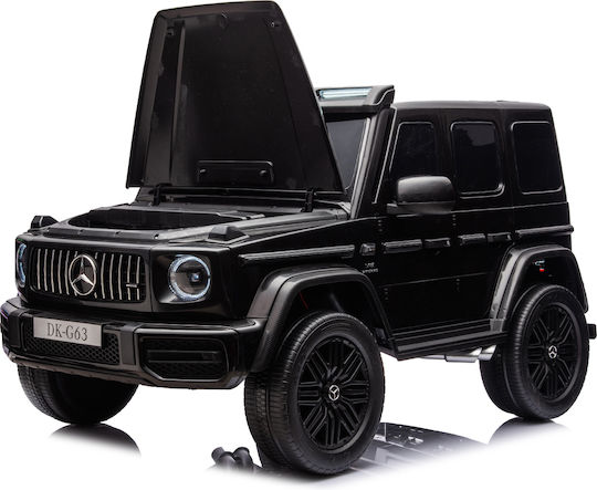 Mercedes Benz G63 AMG Διθέσιο με Τηλεκοντρόλ Licensed 24 Volt Μαύρο για 3+ Ετών