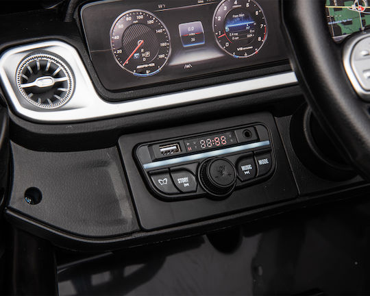 Mercedes Benz G63 AMG Διθέσιο με Τηλεκοντρόλ Licensed 24 Volt Μαύρο για 3+ Ετών