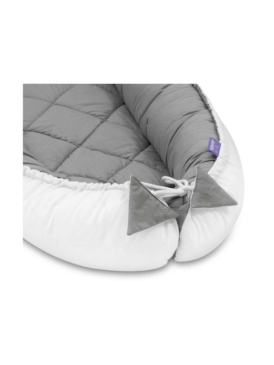 Jukki Βρεφικό Μαξιλάρι Φωλιά White, Grey 55x100εκ. Jukki Βρεφικό Μαξιλάρι Φωλιά White, Grey 55x100εκ.