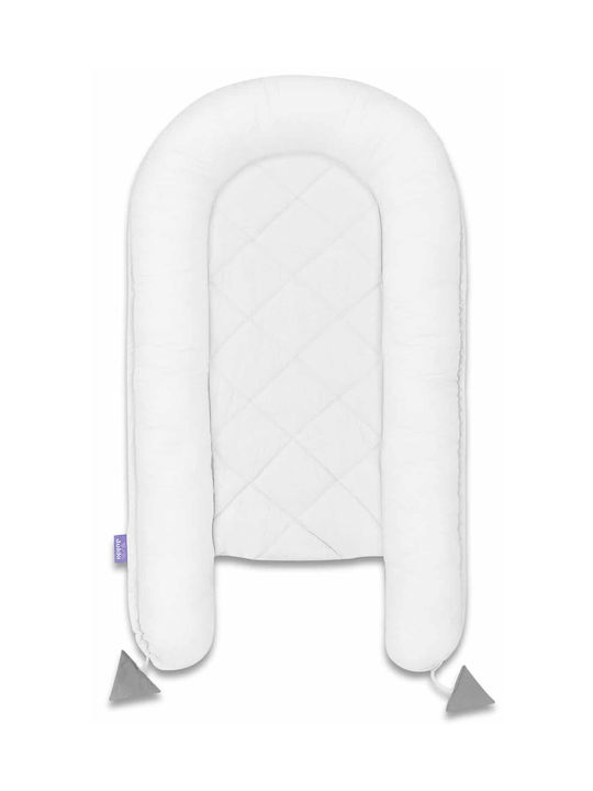 Jukki Βρεφικό Μαξιλάρι Φωλιά White, Grey 55x100εκ.