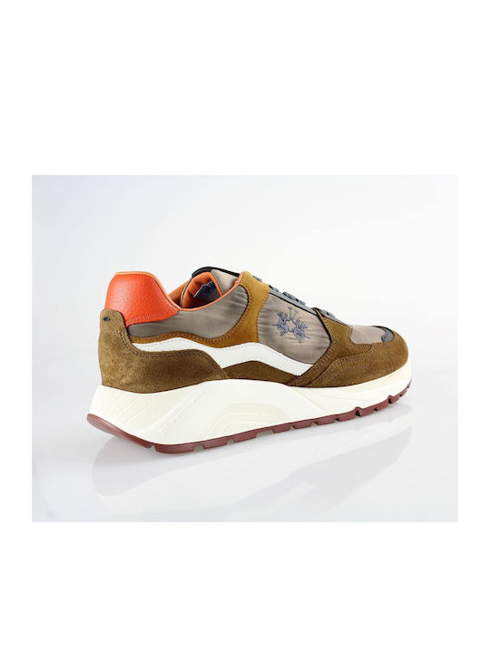 La Martina Sneakers Tabacco / Beige