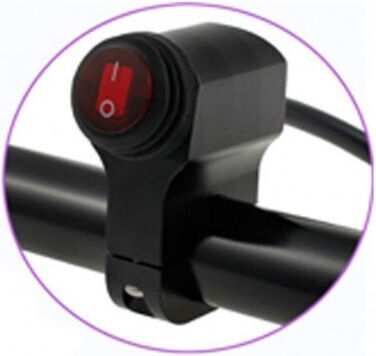 Comutator cu Buton Impermeabil pentru Montare pe Bară On-Off LED Spotlight