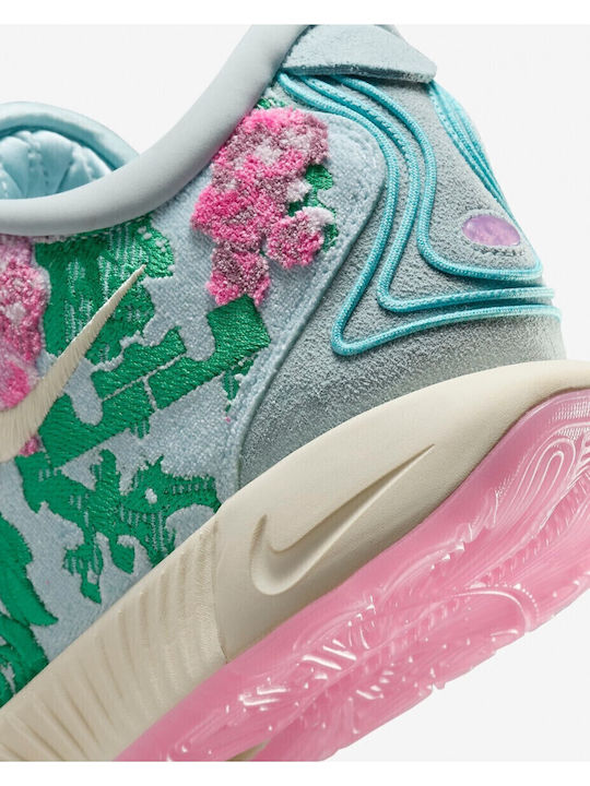 LeBron 21 Premium Ниски Баскетболни обувки Glacier Blue / Stadium Green / Beyond Pink / Coconut Milk