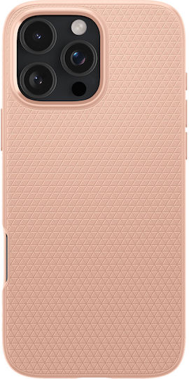 Spigen Liquid Air Umschlag Rückseite Silikon Rose Titanium (iPhone 17 Pro / iPhone 16 Pro)