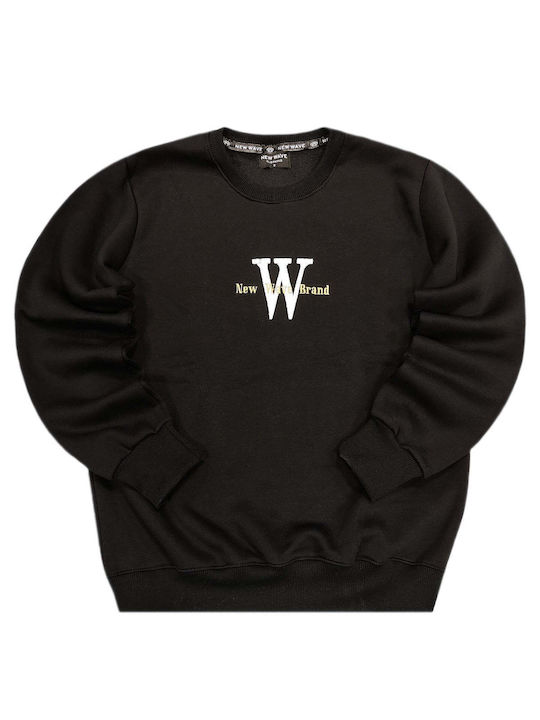 New Wave Men's Sweatshirt black