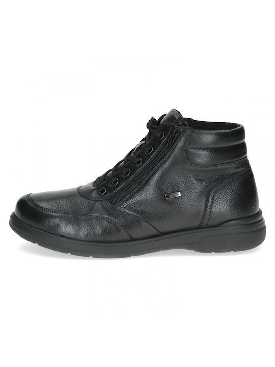 Caprice Men's Leather Boots Black