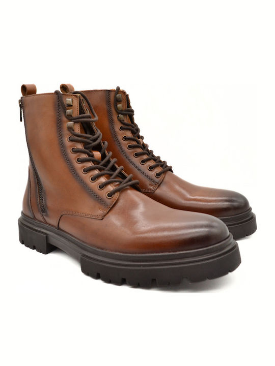 Leather Tabac Brown Men's Boots