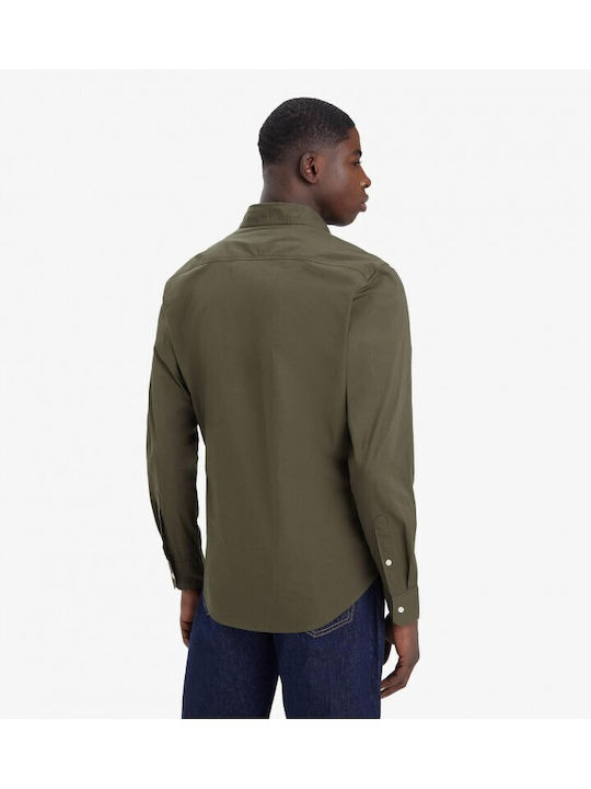 Levi's Men's Shirt Denim Khaki