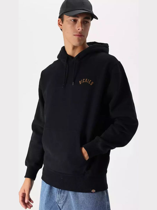 Panther Sweatshirt mit Kapuze Black