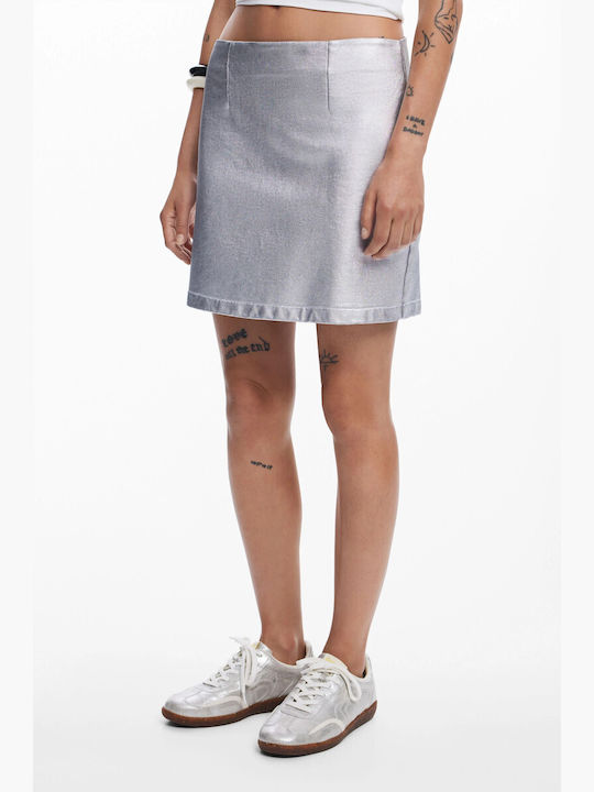 Desigual Skirt Silver