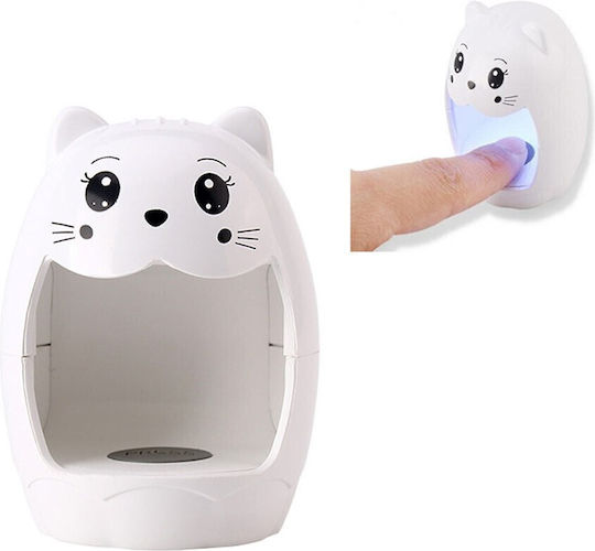 Mini Cute Portable USB Nail Lamp 6W UV & LED White