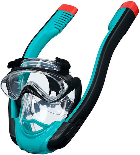 Children's Diving Goggles with Snorkel Bestway L XL Blue 1 Unit