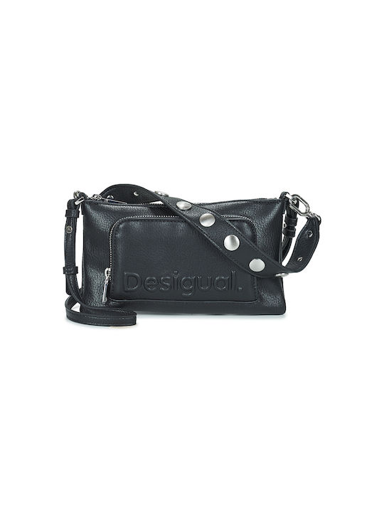 Desigual Mone Half Logo Women's Pouch Hand Black