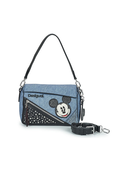 Desigual Mickey Women's Bag Shoulder Blue