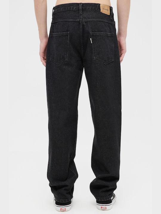 Aristoteli Bitsiani Men's Jeans Pants in Relaxed Fit Black