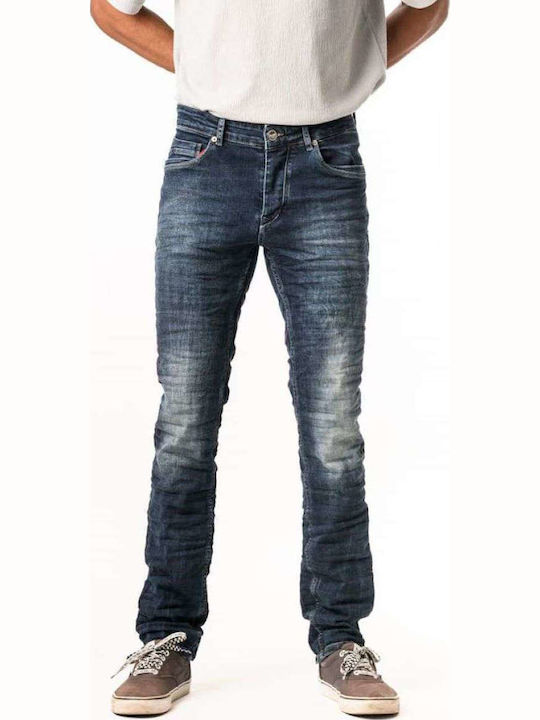Jean Men's Jeans Pants with Slim Fit Blue