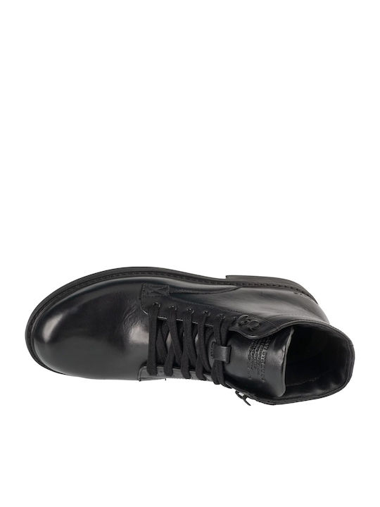 Ghete dama Chelsea din piele negru