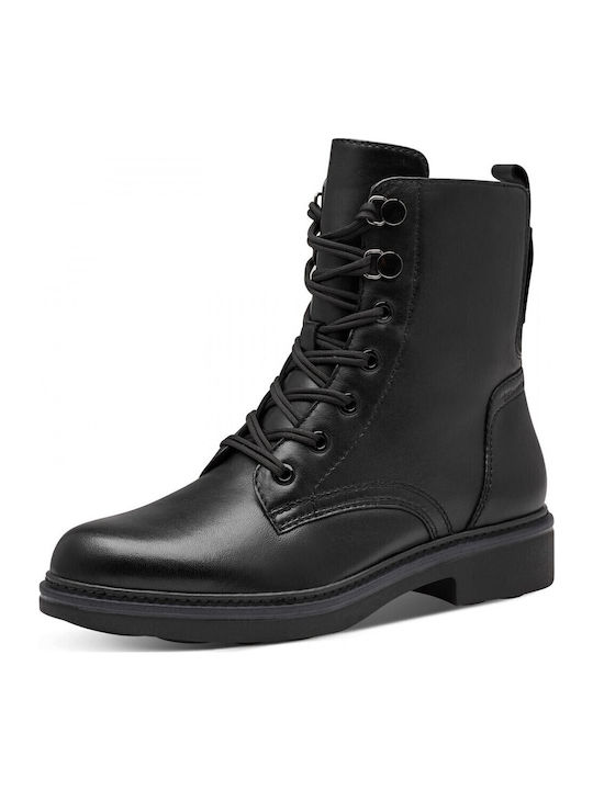 Leather Women's Ankle Boots Black