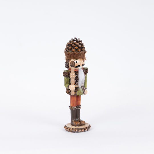 Soldier Pinecone Green-Red 20.50cm
