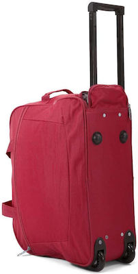 Benzi Wheeled Fabric Sack Voyage 29lt Red L46xW23xH27cm