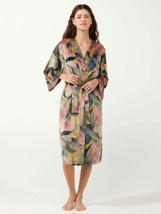 Vamp Winter Women's Robe Floral