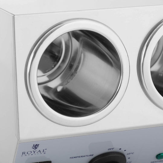 Затоплящи бутилки за сос 3x 1л 40-90c 550w